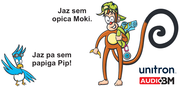 Unitron maskoti za otroke Unitron maskoti za otroke
